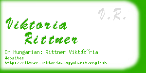 viktoria rittner business card